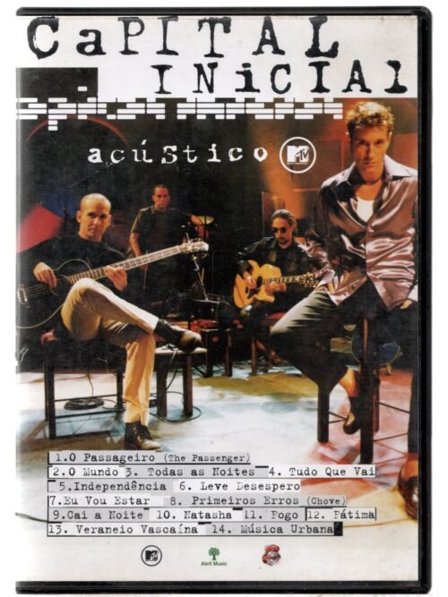 Dvd Capital Inicial - Acústico Mtv
