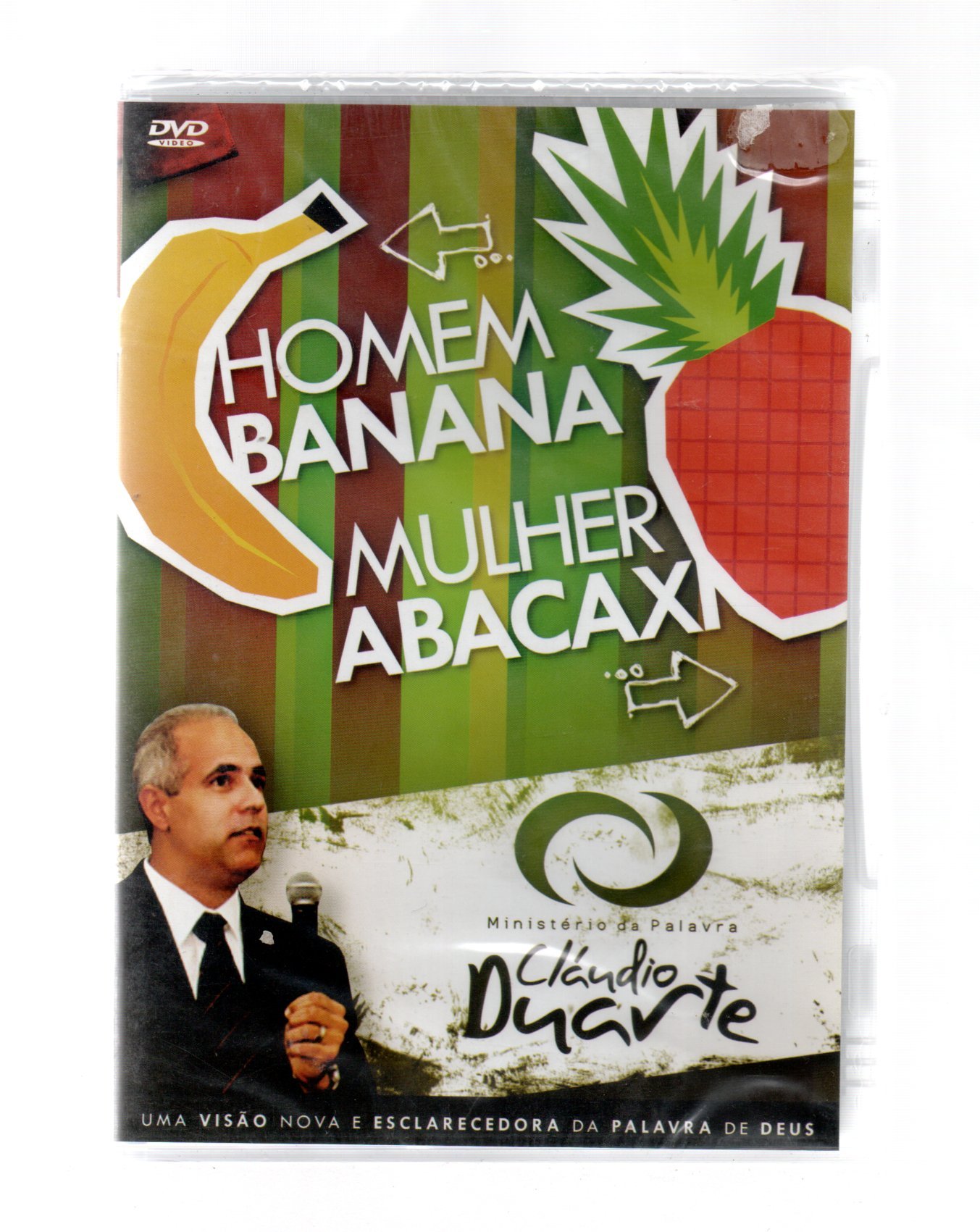 edb9a2f8d53379bbec7e672cdc55fb13.jpg Dvd Claudio Duarte - Homem Banana Mulher Abacaxi - Imagem 1