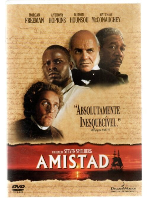 Dvd Amistad - Morgan Freeman