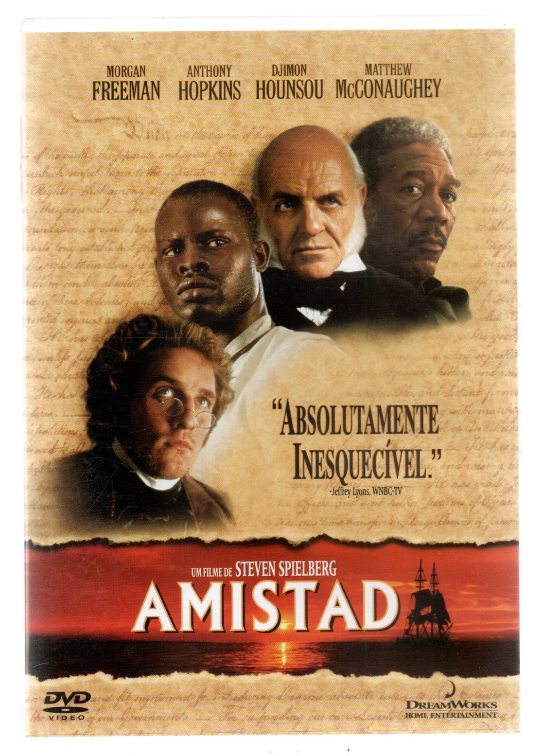 05f4af78fa76b14f3ba3aee3acf8c921.jpg Dvd Amistad - Morgan Freeman - Imagem 1
