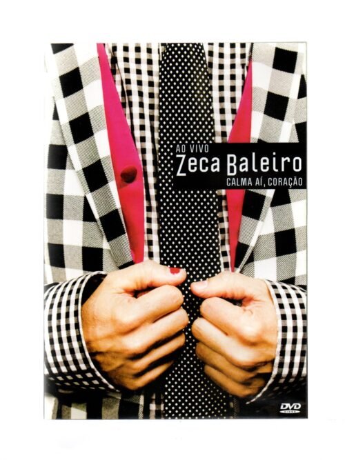 Dvd Zeca Baleiro - Calma Ai, Coração Ao Vivo
