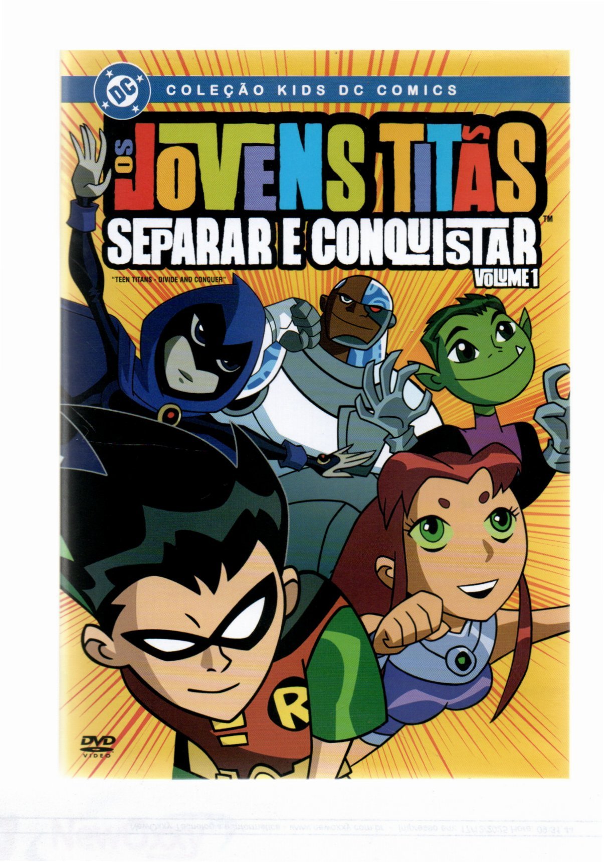 189f7db6323f65a568d73a5f86b338e6.jpg Dvd Os Jovens Titãs Separar E Conquistar. - Imagem 1