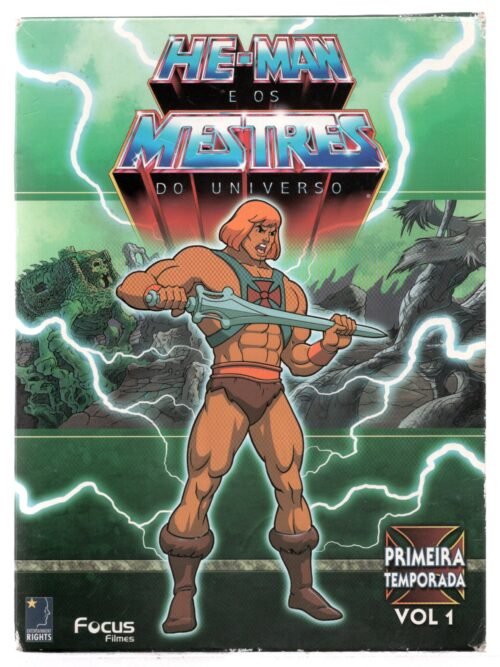Box 6 Discos - He-man E Os Mestres Do Universo