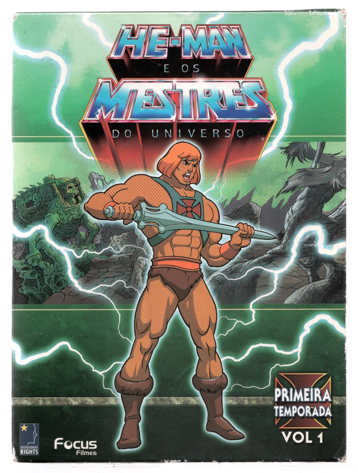 18f3342450e641cbeb9fb149b0ffc352.jpg Box 6 Discos - He-man E Os Mestres Do Universo - Imagem 1