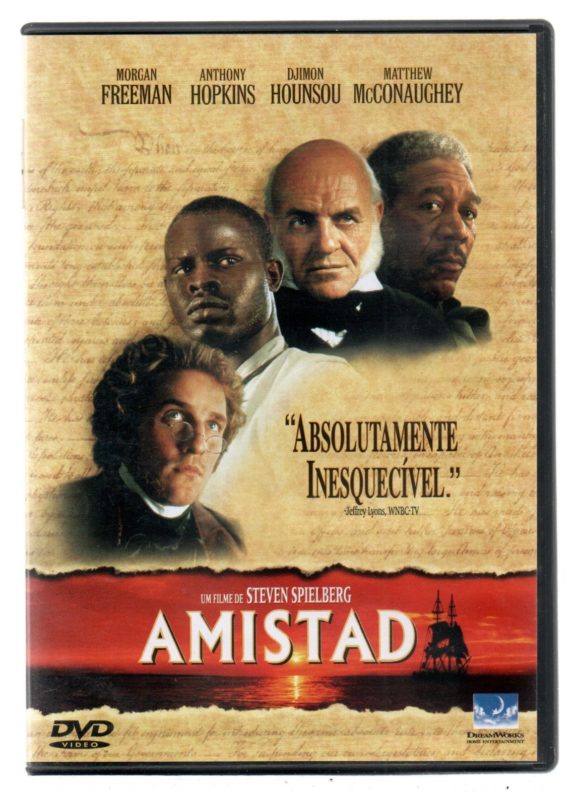 265c2aa780896d30058e524beb587523.jpg DVD Amistad - Steven Spielberg - Imagem 1