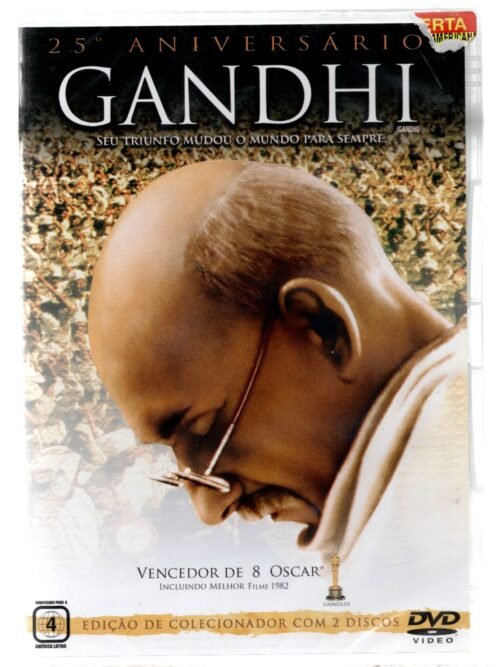 Dvd Duplo Gandhi - 25 Aniversário