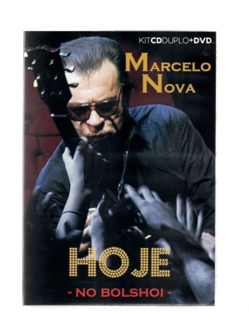 KIT DVD E CD DUPLO MARCELO NOVA - HOJE NO BOLSHOI
