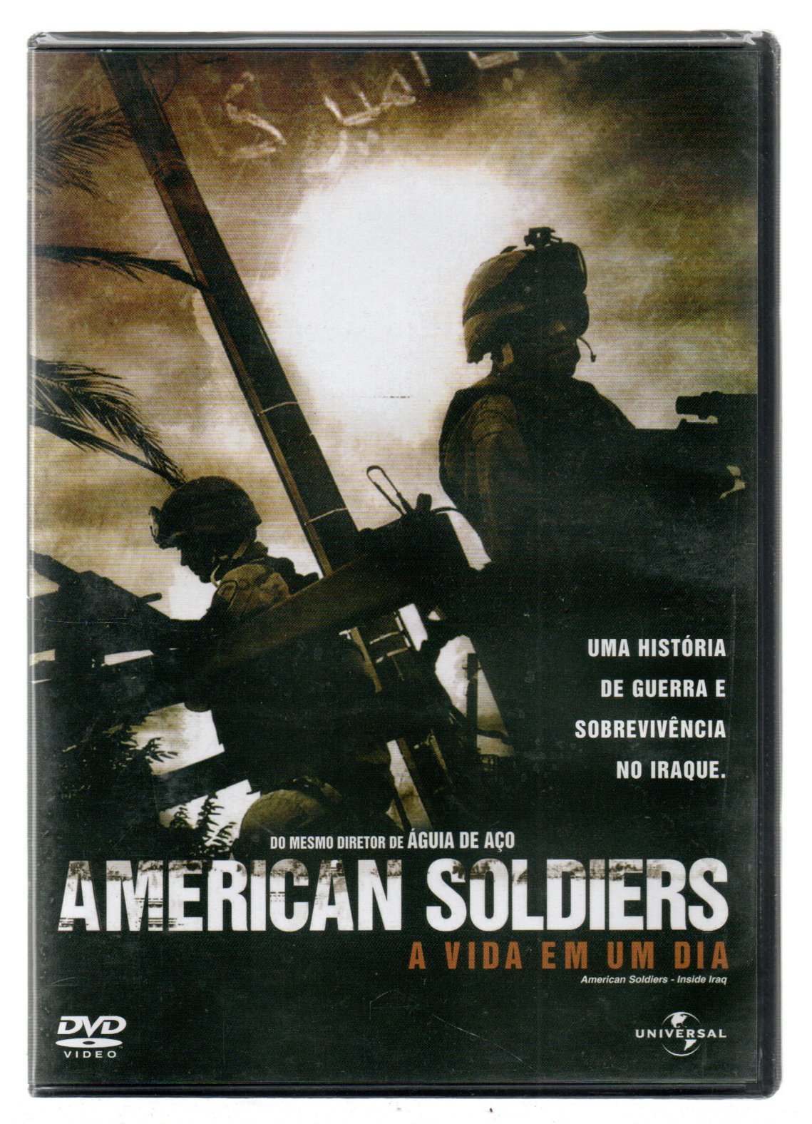 3f3b3e3ccd74573e43d96fe165bec136.jpg Dvd American Soldiers - A Vida Em Um Dia - Imagem 1
