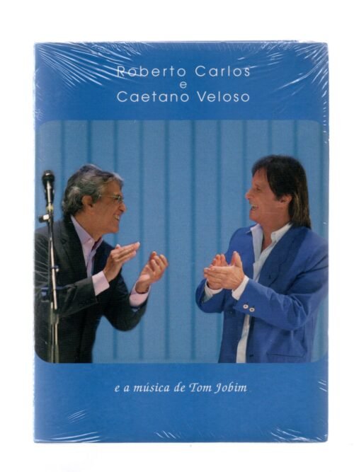 DVD ROBERTO CARLOS E CAETANO VELOSO - E A MÚSICA DE TOM JOBIM