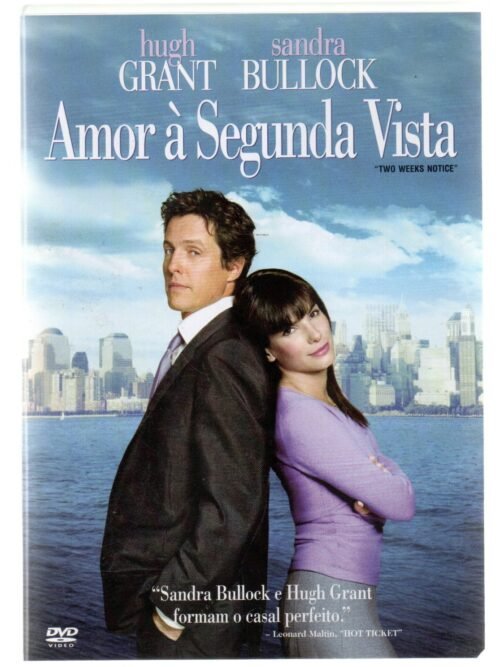 Dvd Amor À Segunda Vista - SANDRA BULLOCK
