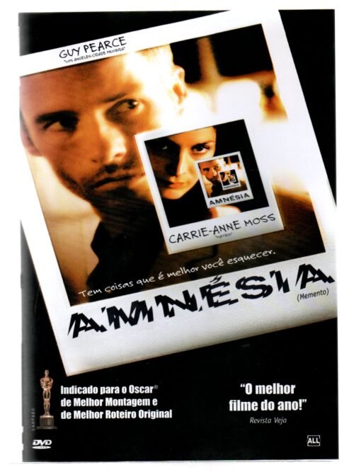 Dvd Amnésia - Guy Pearce