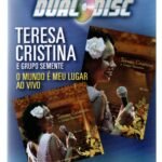 DVD Dual Disc Teresa Cristina O Mundo é Meu Lugar Ao Vivo
