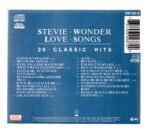 CD Stevie Wonder - Love Songs: 20 Classic Hits - Imagem 2