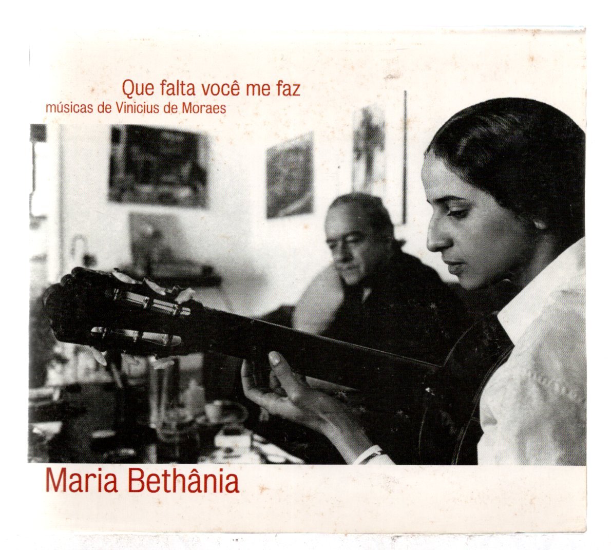 b464d6fd1a230e40bef5cb193eb8864f.jpg CD Maria Bethania - Vinicius - Que Falta Vc Me Faz - Imagem 1