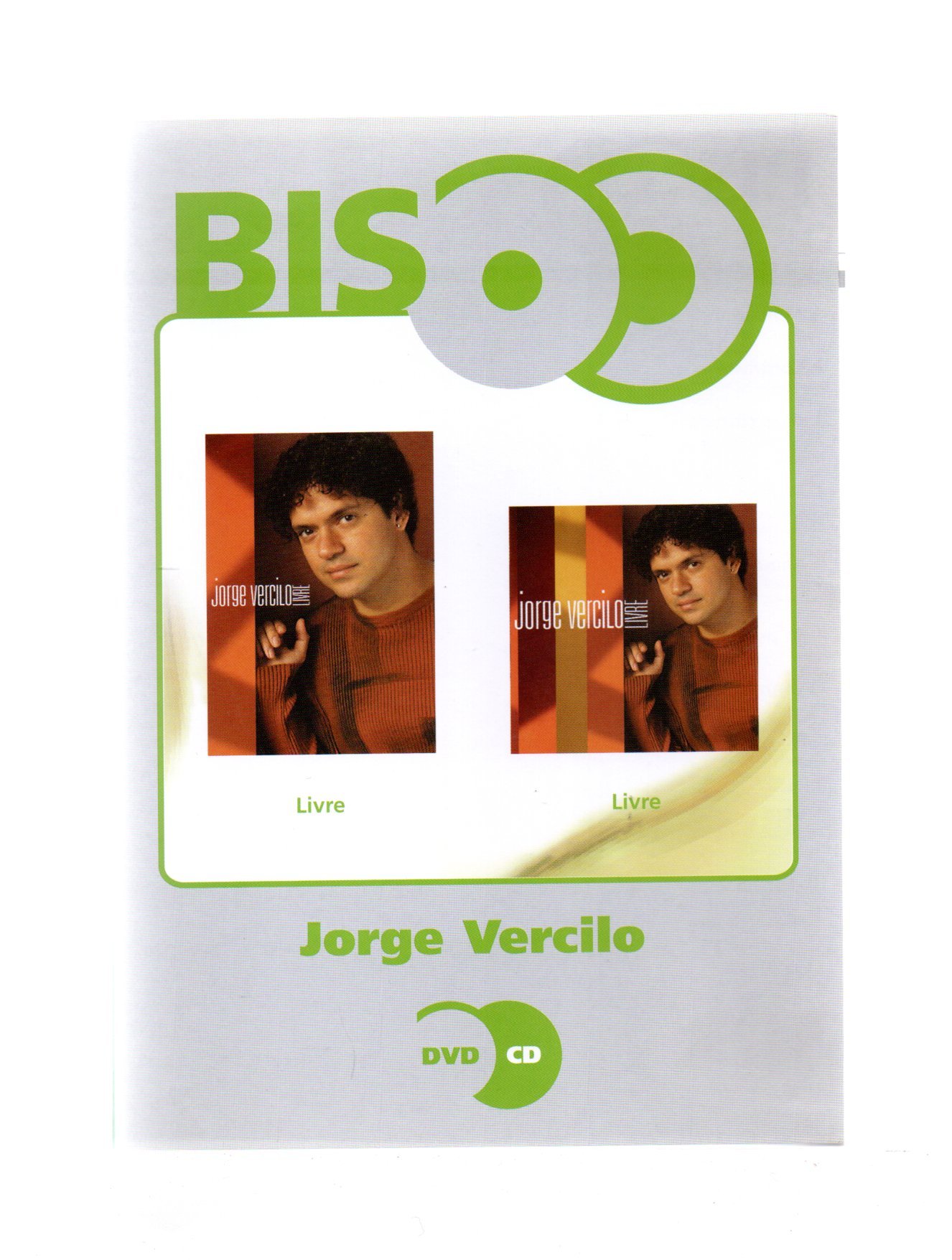 b8c8dc3c522eab1d57d14b599f069f44.jpg DVD + CD JORGE VERCILO - LIVRE SÉRIE BIS - Imagem 1