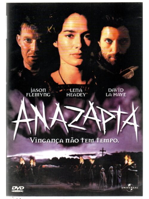 Dvd Anazapia - Vingança Não Tem Tempo