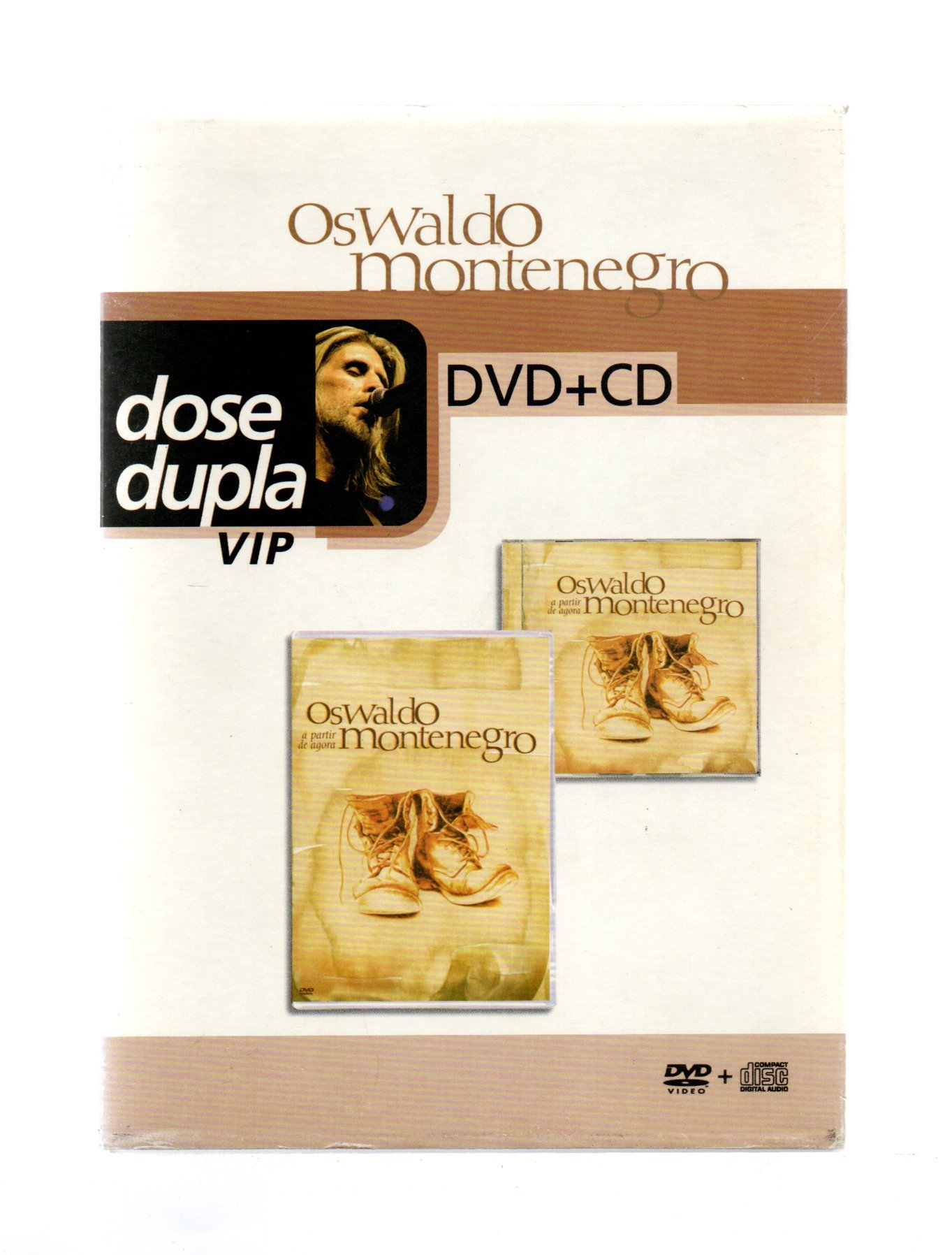 dae680df33bf04a3925ced6b2bb419f8.jpg Dvd + Cd Oswaldo Montenegro A Partir De Agora ( DOSE DUPLA VIP ) - Imagem 1