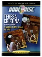 DVD Dual Disc Teresa Cristina O Mundo é Meu Lugar Ao Vivo - Imagem 3