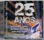 Cd Transcontinental Fm - Ao Vivo - 25 Anos