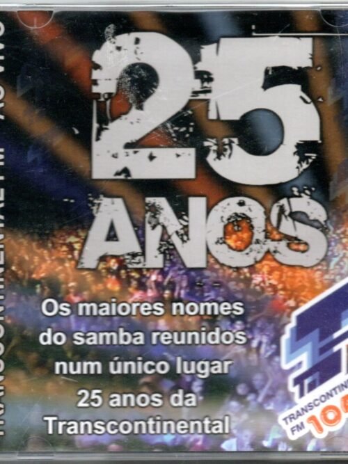 Cd Transcontinental Fm - Ao Vivo - 25 Anos