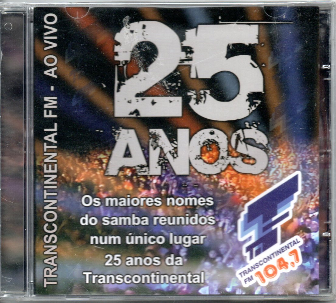 f2c78277c2d6a929a39bb8f740c4a8f5.jpg Cd Transcontinental Fm - Ao Vivo - 25 Anos - Imagem 1