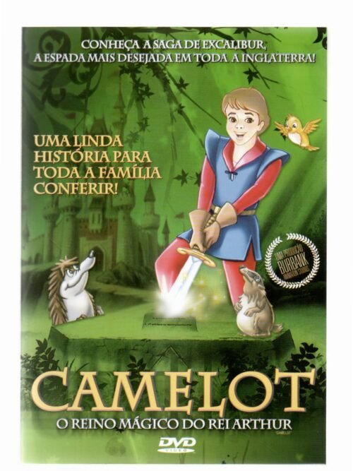 DVD CAMELOT - O REINO MÁGICO DO REI ARTHUR
