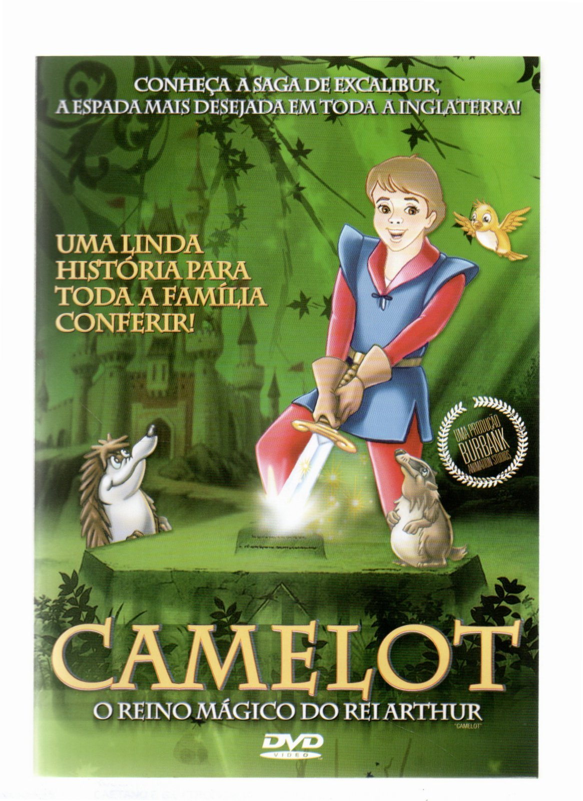 f4bd7ab3d88d6df82607a2331706e764.jpg DVD CAMELOT - O REINO MÁGICO DO REI ARTHUR - Imagem 1