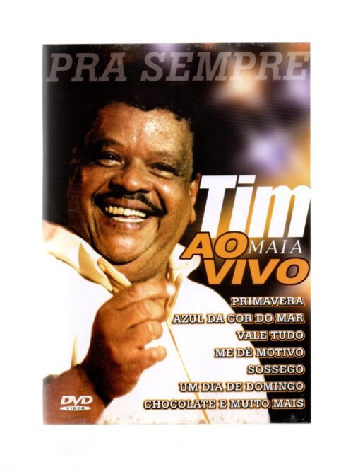 Dvd Tim Maia - Ao Vivo Pra Sempre