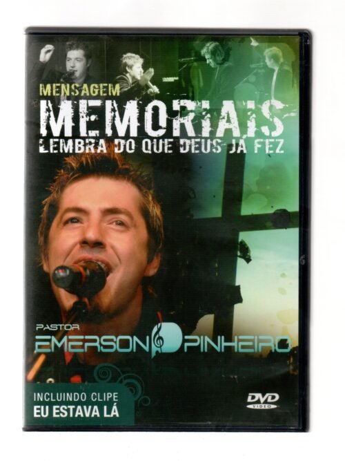 Dvd Pastor Emerson Pinheiro - Mensagem Memoriais Lembra