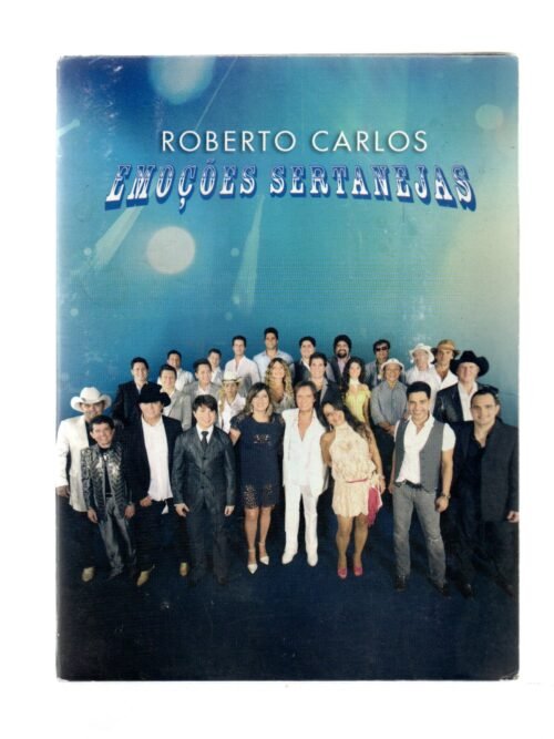 Dvd Roberto Carlos - Emoções Sertanejas