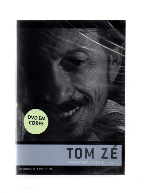 DVD Tom Zé - Programa Ensaio  1991