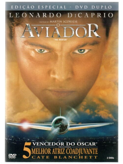 Dvd Duplo O Aviador - Leonardo Dicaprio