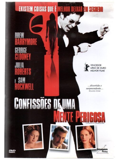Dvd Confissões De Uma Mente Perigosa - George Clooney