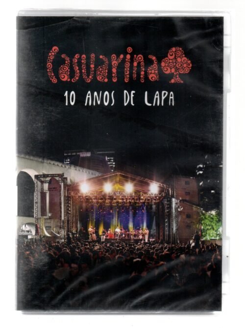 Dvd Casuarina - 10 Anos De Lapa