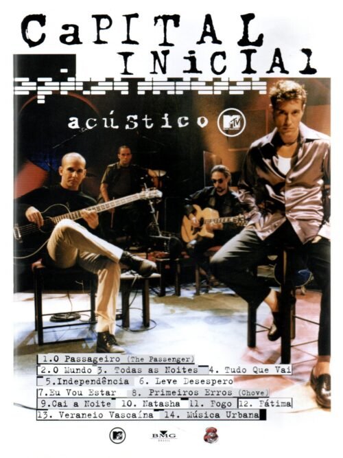 Dvd Capital Inicial - Acústico Mtv
