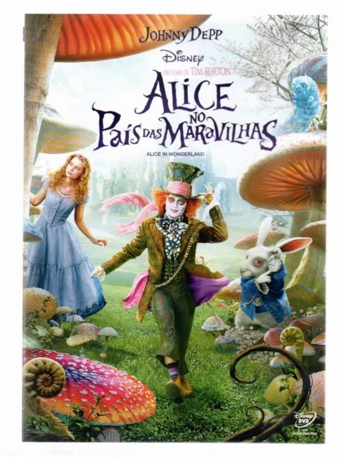 DVD Alice No País Das Maravilhas