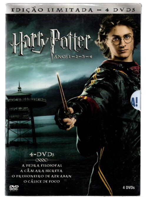 Box Harry Potter Anos 1-2-3-4