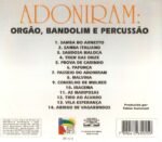 Cd Adoniram - Orgao ,bandolim E Percussao - Imagem 2