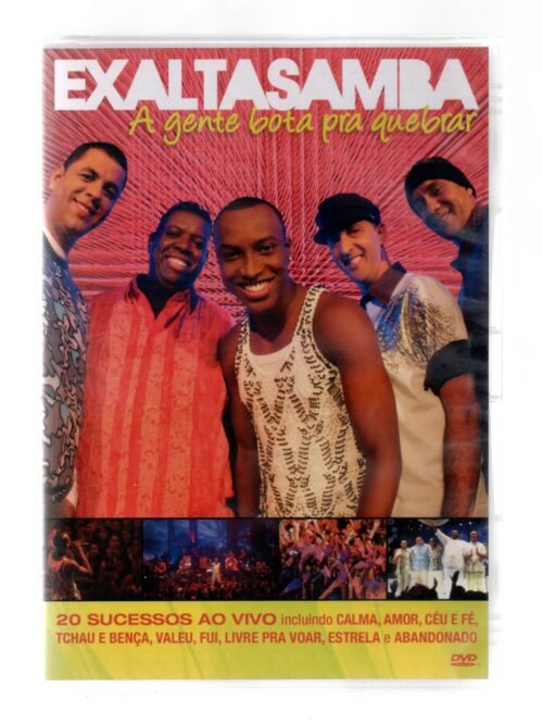 Dvd Exaltasamba - A Gente Bota Pra Quebrar