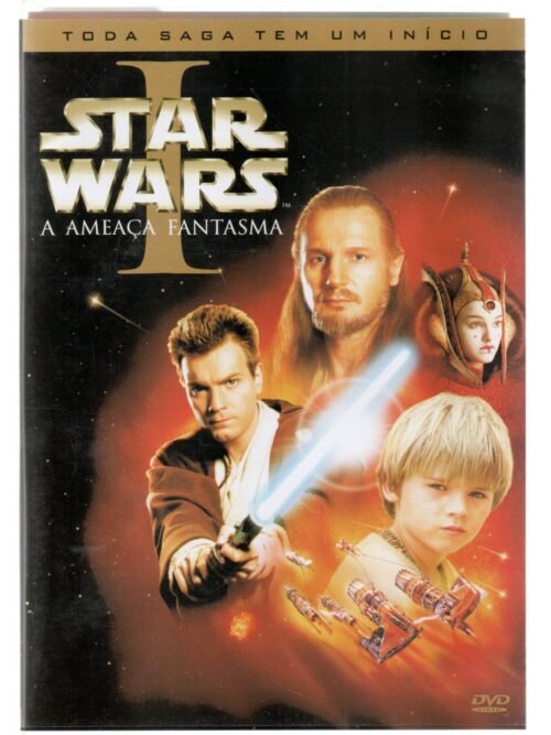 Dvd Duplo Star Wars 1 - A Ameaça Fantasma