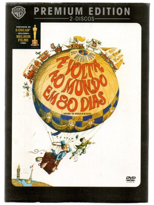 DVD DUPLO A volta no mundo em 80 dias - Premium editon
