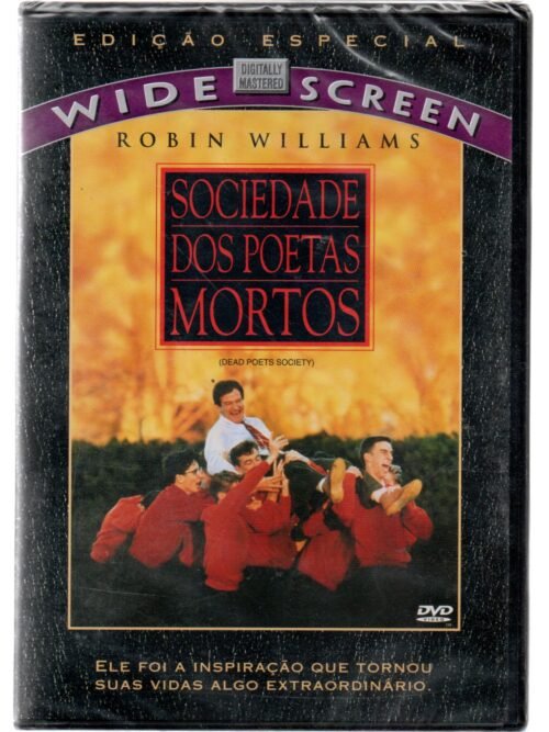 Dvd Sociedade Dos Poetas Mortos - Robin Williams