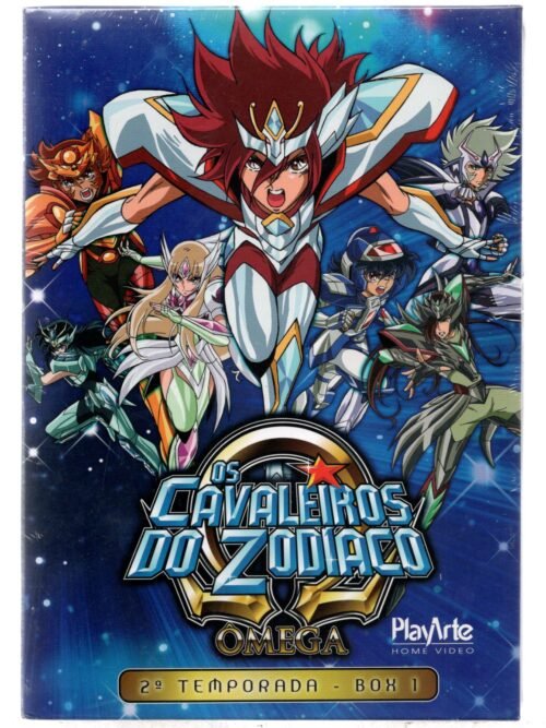 Os Cavaleiros Do Zodíaco - Ômega – 2ª Temporada - Box 1 - dvd