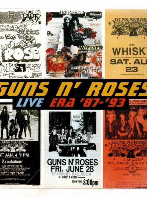 Cd Duplo Guns N' Roses - Live Era '87-'93