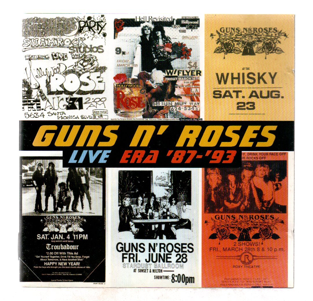 4f5ad76159fae742d1f0a006133e9636.jpg Cd Duplo Guns N' Roses - Live Era '87-'93 - Imagem 1