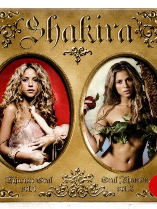 BOX CD+DVD Shakira  Oral Fixation Vol 1 e 2