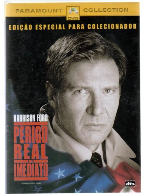 Dvd Perigo Real E Imediato -  Harrison Ford