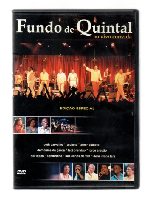Dvd Fundo De Quintal - Ao Vivo Convida - Edição Especial