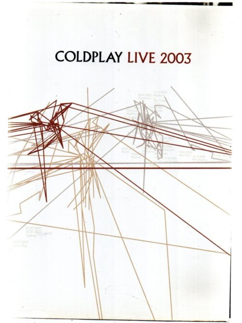 Dvd Coldplay Live 2003