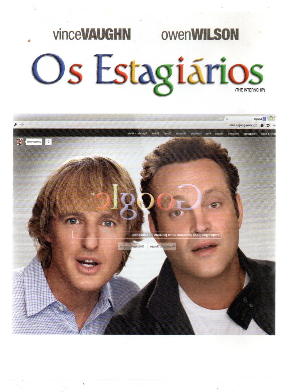 7c3e7eeec063078d1040adb73a775791.jpg Dvd Os Estagiários - Imagem 1